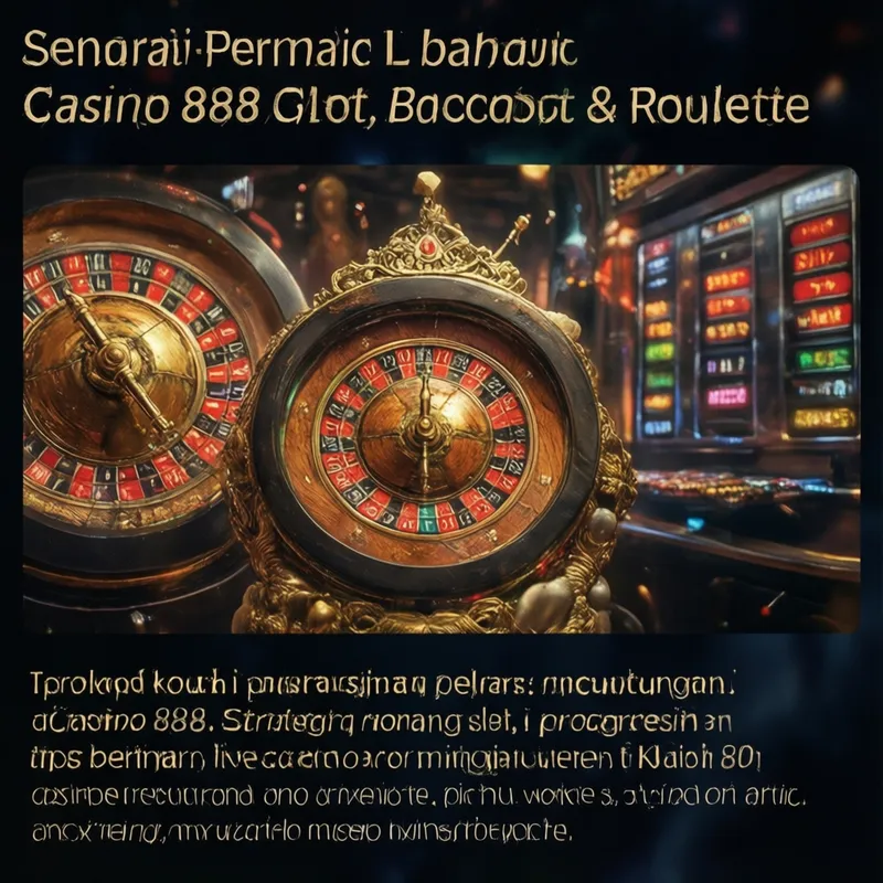 Permainan Terbaik Casino 888